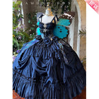 heavy industry birthday skirt elegant temperament large skirt coming-of-age dress dress