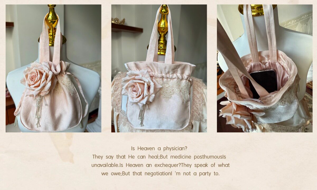 QUEENSWORDS Imperial dress Tencel vintage satin flowing embroidery