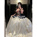 Full [Snow Daughter] Princess Coming-of-Age Ceremony Fairy Tale Birthday Theme Atmosphere Dress Long Dress