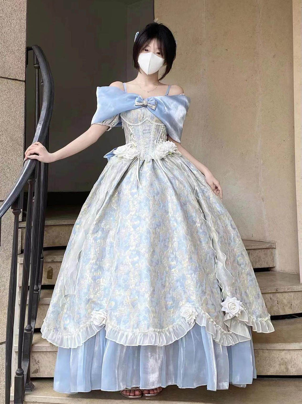 Grape Jelly Exquisite jacquard fabric princess dress dress