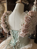 Ballet Short Light Gauze Edition Retro Ballet Style Slim JSK Princess Dress