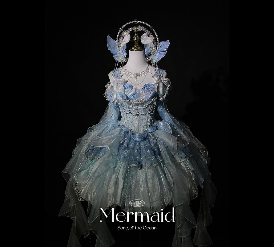 Song of the Ocean, Mermaid Princess Light Lolita dress original