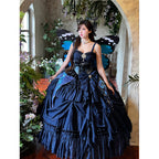 heavy industry birthday skirt elegant temperament large skirt coming-of-age dress dress