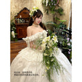 Romantic Commemorative Ceremony Anniversary Coming-of-Age Ceremony Can Be Engaged and Wear a Small Dress Skirt