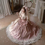 Rose Festival Original Lolita Princess Dress White Tea Floral Wedding