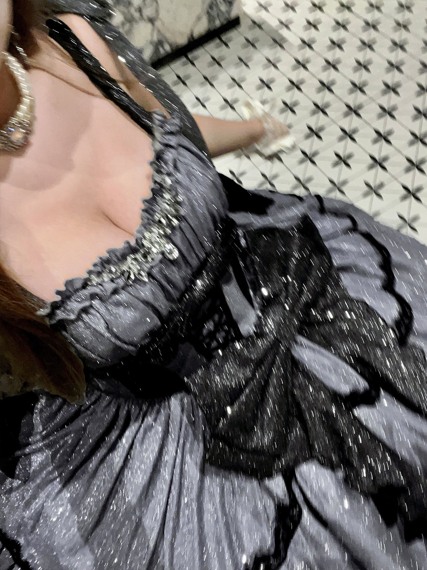 Winter Long Birthday Adult Evening Dress