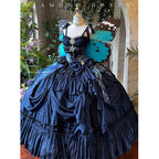 heavy industry birthday skirt elegant temperament large skirt coming-of-age dress dress