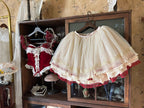 Moonlight poetry antique ballet series rose will vintage red velvet ballet lolita