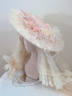 Lophiel Miss Lu Kemi original design long bride Lolita princess dress