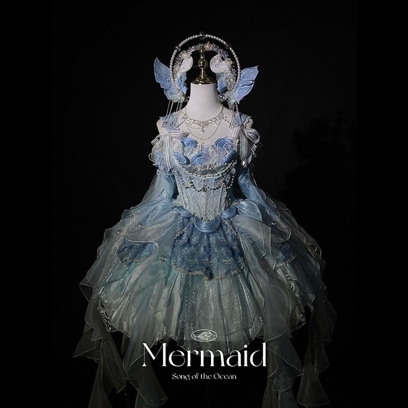 Song of the Ocean, Mermaid Princess Light Lolita dress original