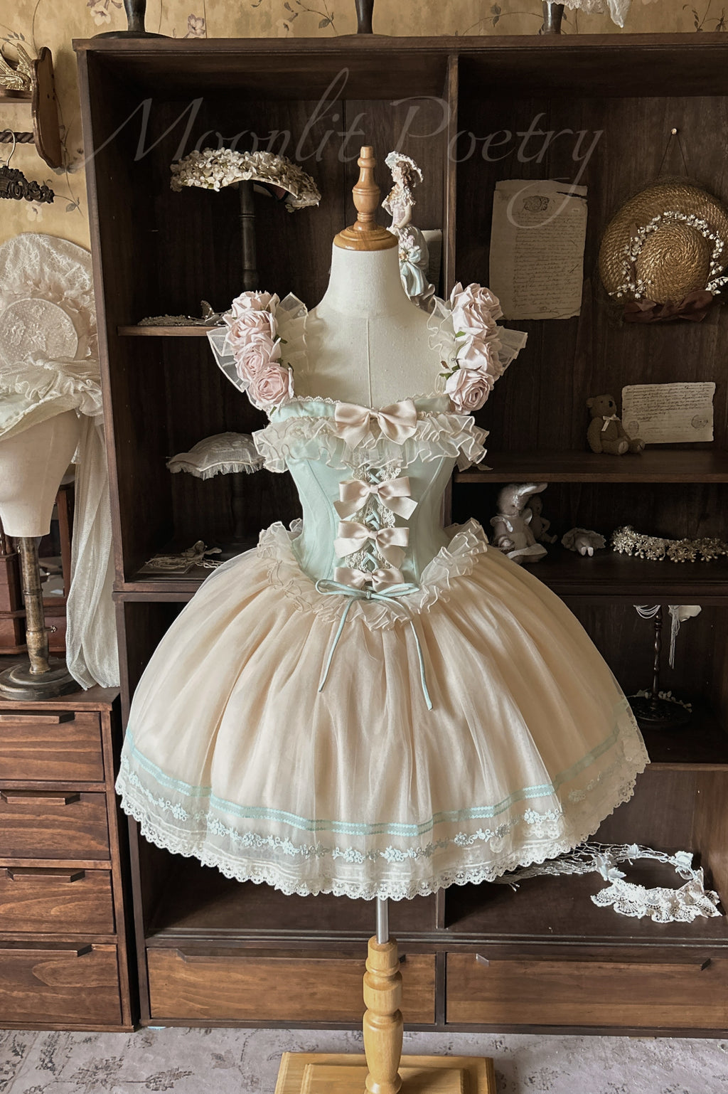 Ballet Short Light Gauze Edition Retro Ballet Style Slim JSK Princess Dress