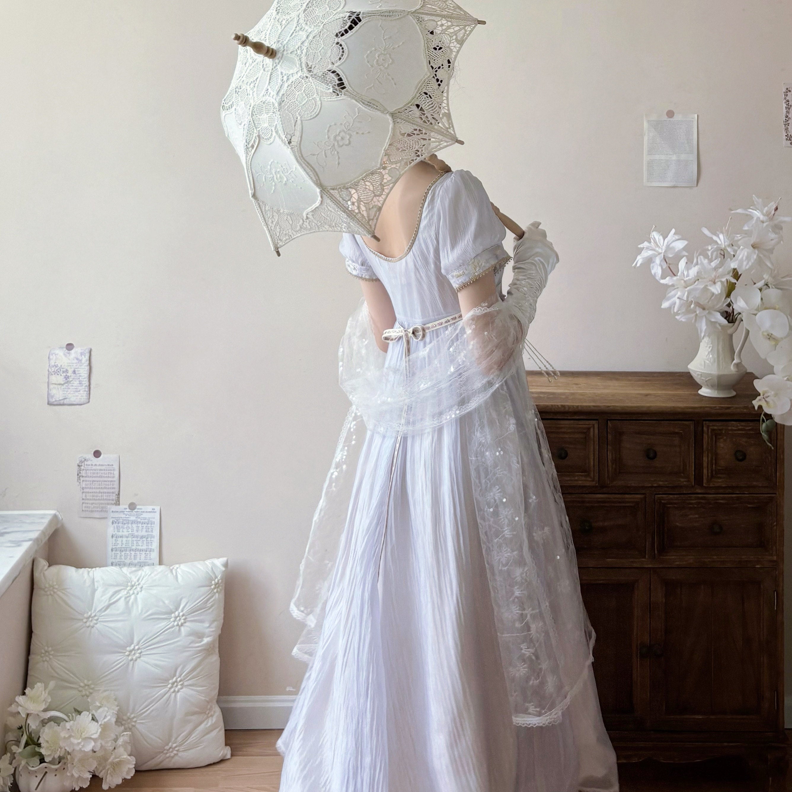 Sand and Wei Jing Poem Original Retro Court Imperial Skirt