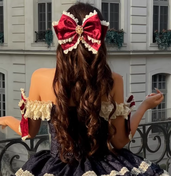 Full [Snow Daughter] Princess Coming-of-Age Ceremony Fairy Tale Birthday Theme Atmosphere Dress Long Dress